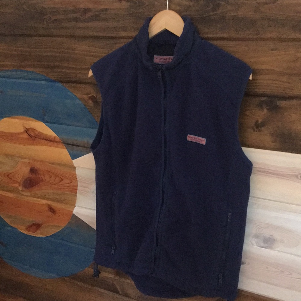 Vintage Vineyard Vines fleece vest